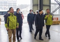 2月23日十堰市委書記張維國、副市長王曉一行到震序公司調(diào)研
